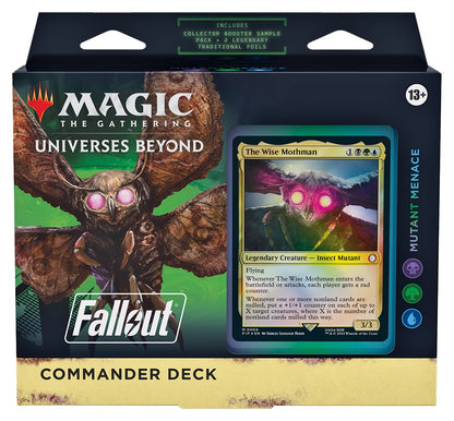 Magic the Gathering Fallout Commander Decks