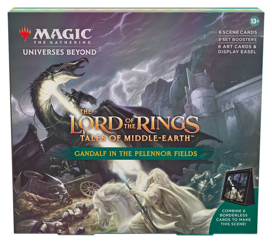 Magic the Gathering the Lord of the Rings Tales of Middle Earth Holiday Release Scene Box