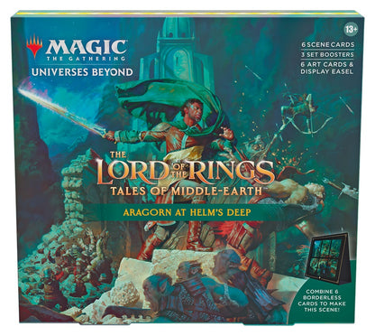 Magic the Gathering the Lord of the Rings Tales of Middle Earth Holiday Release Scene Box