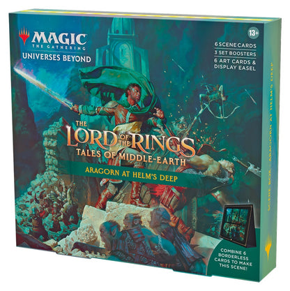 Magic the Gathering the Lord of the Rings Tales of Middle Earth Holiday Release Scene Box