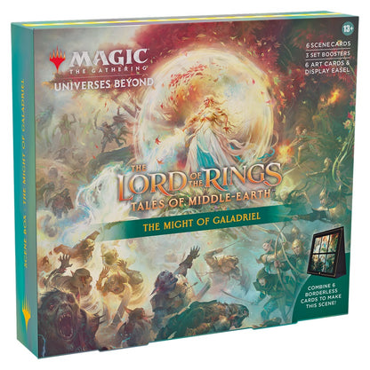 Magic the Gathering the Lord of the Rings Tales of Middle Earth Holiday Release Scene Box