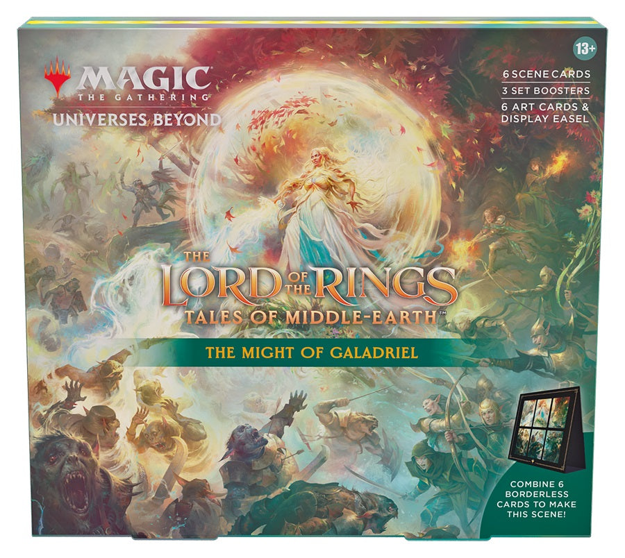 Magic the Gathering the Lord of the Rings Tales of Middle Earth Holiday Release Scene Box