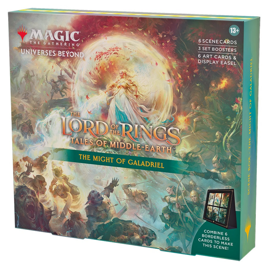 Magic the Gathering the Lord of the Rings Tales of Middle Earth Holiday Release Scene Box