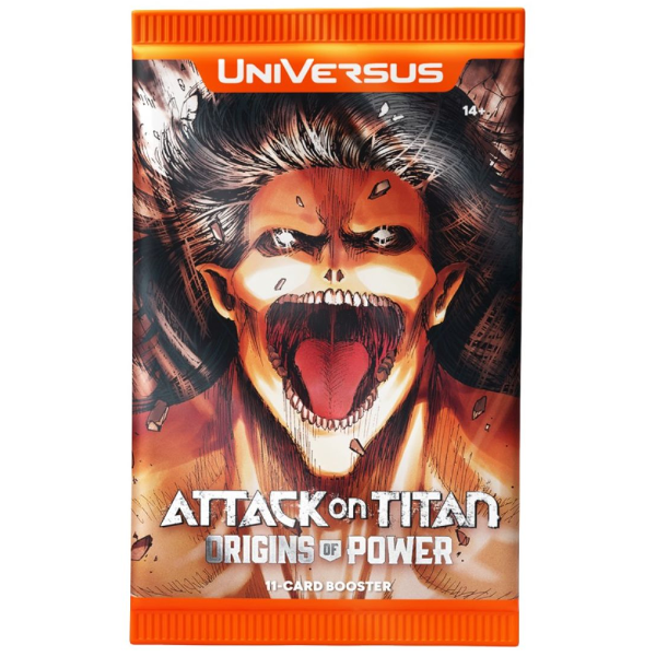 UniVersus Attack on Titan: Origins of Power Booster Pack