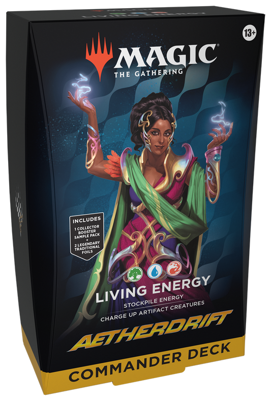 Magic: The Gathering Aetherdrift Commander Deck - Living Energy