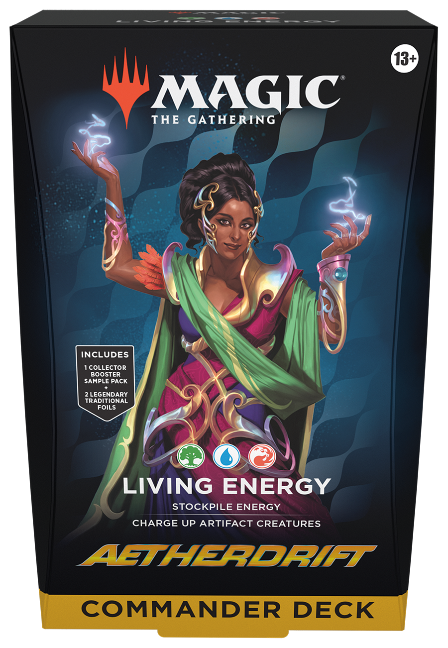 Magic: The Gathering Aetherdrift Commander Deck - Living Energy