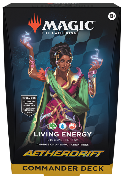 Magic: The Gathering Aetherdrift Commander Deck - Living Energy