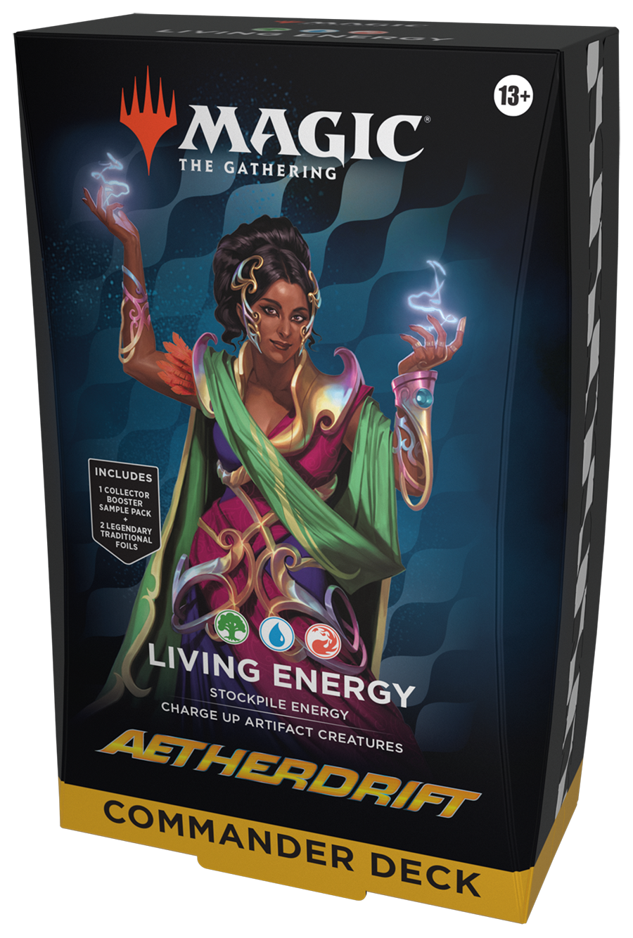 Magic: The Gathering Aetherdrift Commander Deck - Living Energy