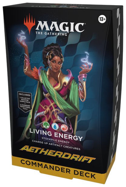 Magic: The Gathering Aetherdrift Commander Deck - Living Energy