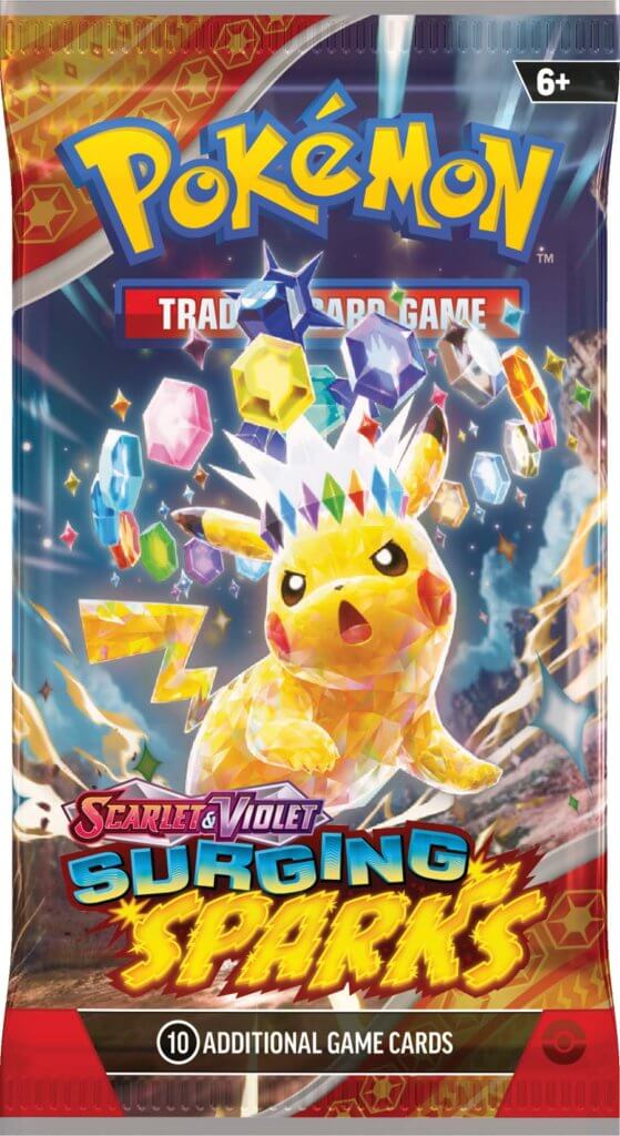 POKÉMON TCG Scarlet & Violet 8 Surging Sparks Booster