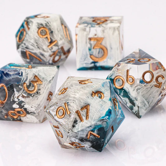 Sharp Edge Resin RPG Dice