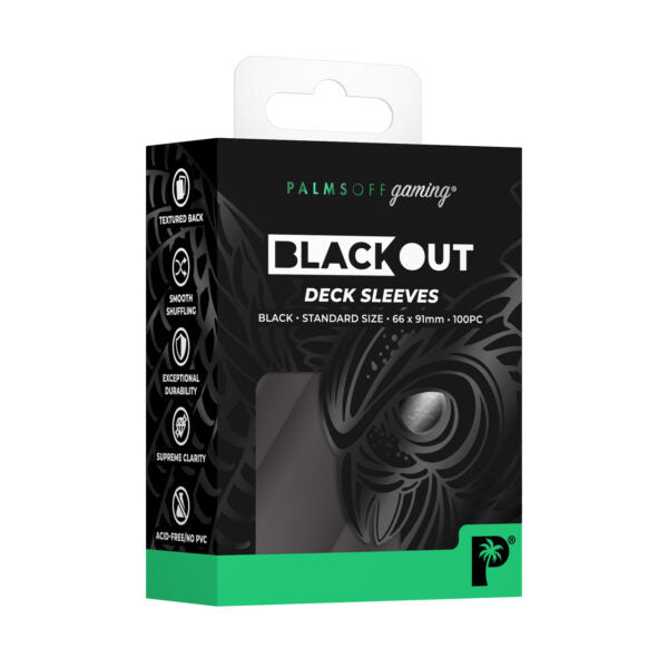 Palms Off Blackout Deck Sleeves